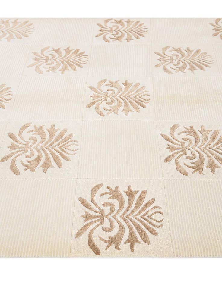 Detail image of 5' x 6' 4  Hand Knotted Darya Wool Rug