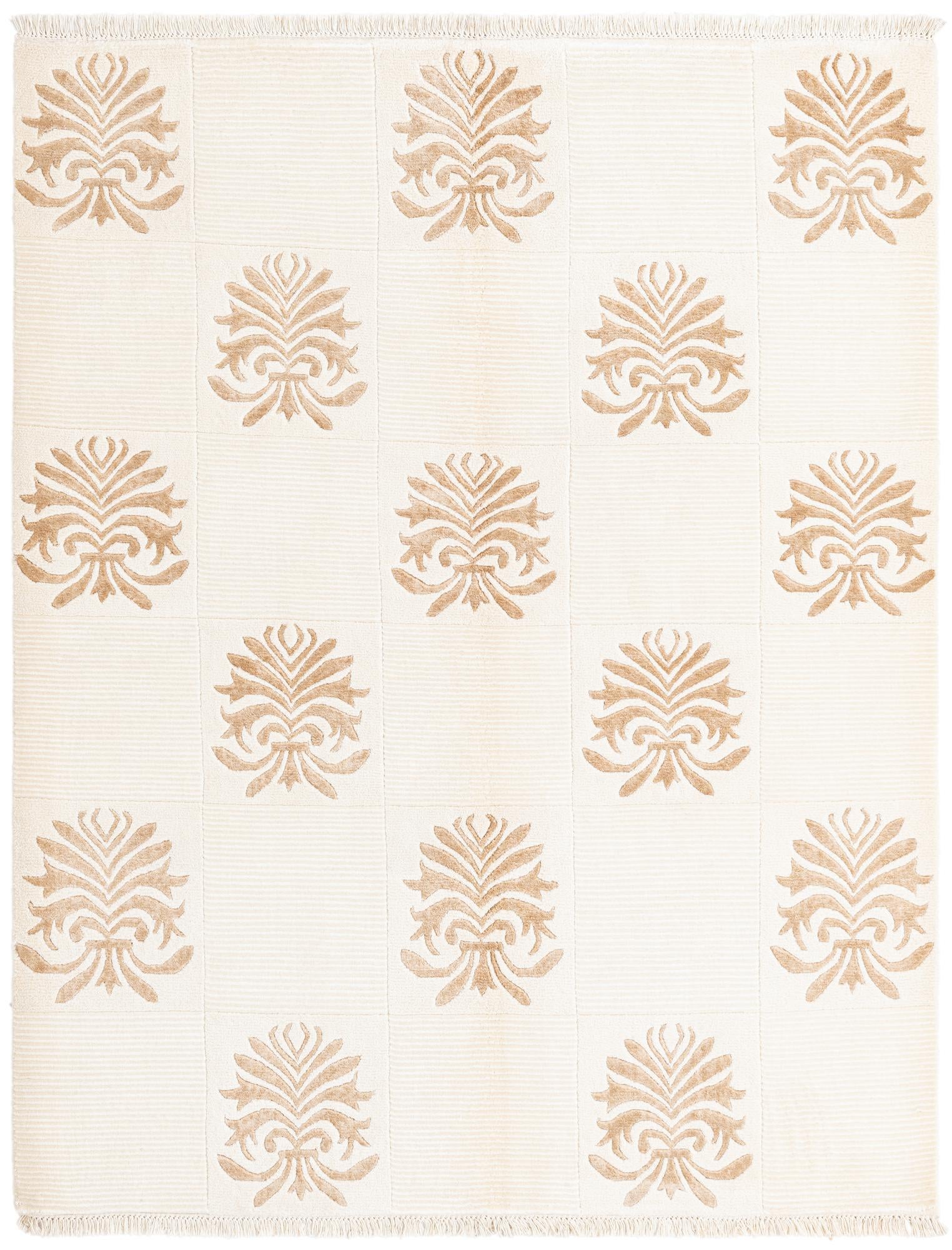 5' x 6' 4 Hand Knotted Darya Wool Rug