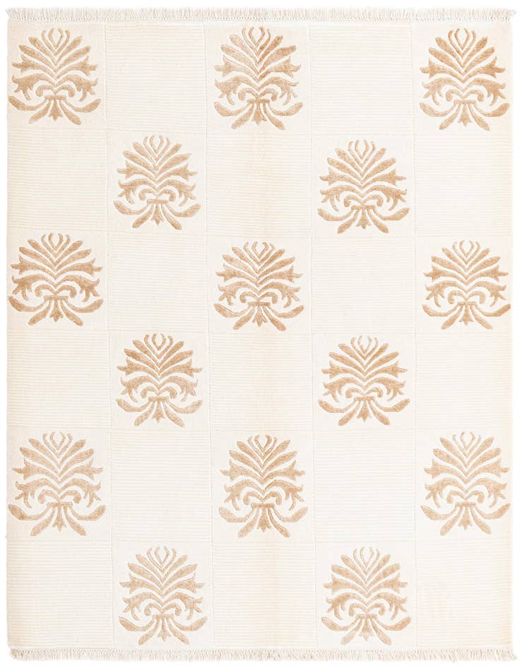 Detail image of 5' x 6' 4 Hand Knotted Darya Wool Rug