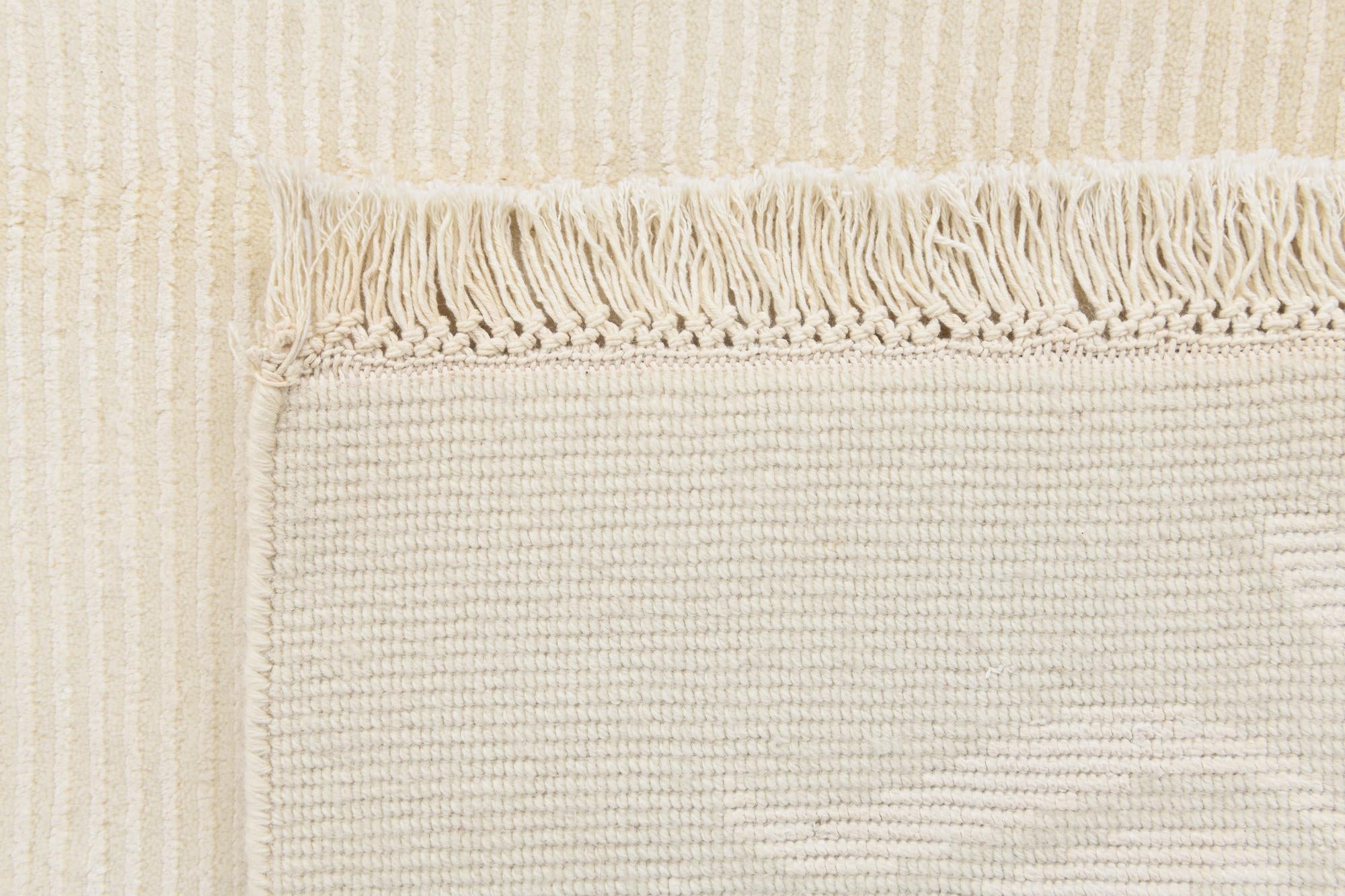 4' 11 x 6' 8 Hand Knotted Darya Wool Rug
