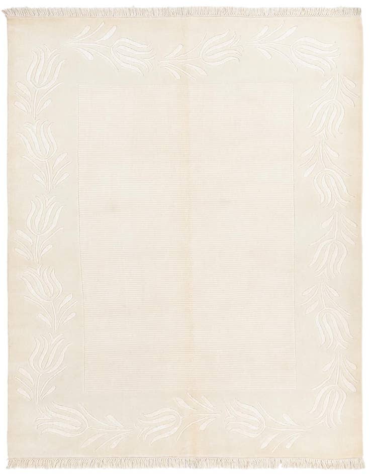 Detail image of 4' 11 x 6' 8 Hand Knotted Darya Wool Rug
