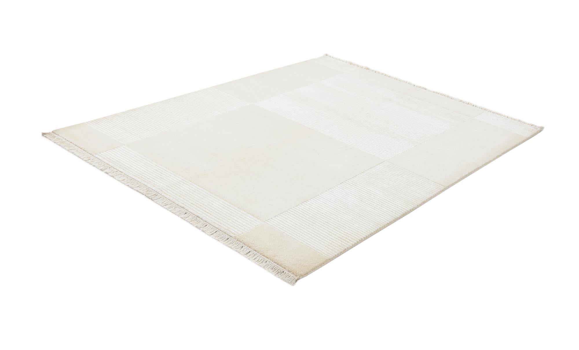 4' 11 x 6' 7 Hand Knotted Darya Wool Rug