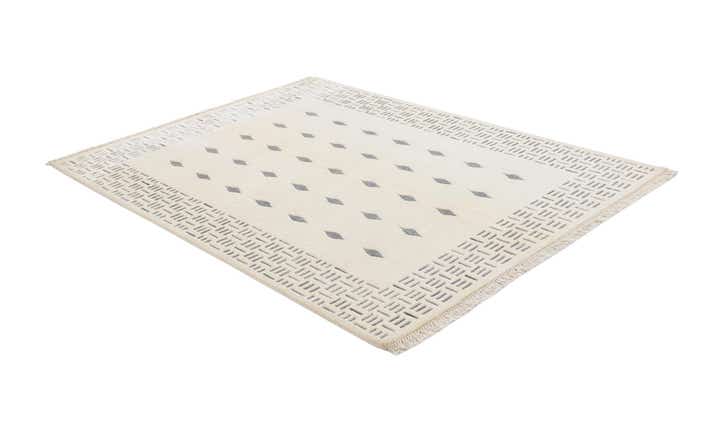 4' 11 x 6' 8 Hand Knotted Darya Wool Rug