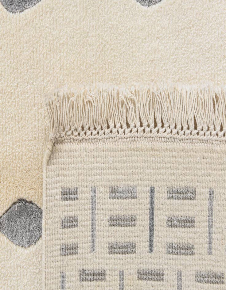 Detail image of 4' 11 x 6' 8  Hand Knotted Darya Wool Rug