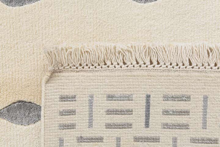 4' 11 x 6' 8 Hand Knotted Darya Wool Rug