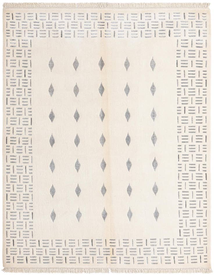 Detail image of 4' 11 x 6' 8 Hand Knotted Darya Wool Rug