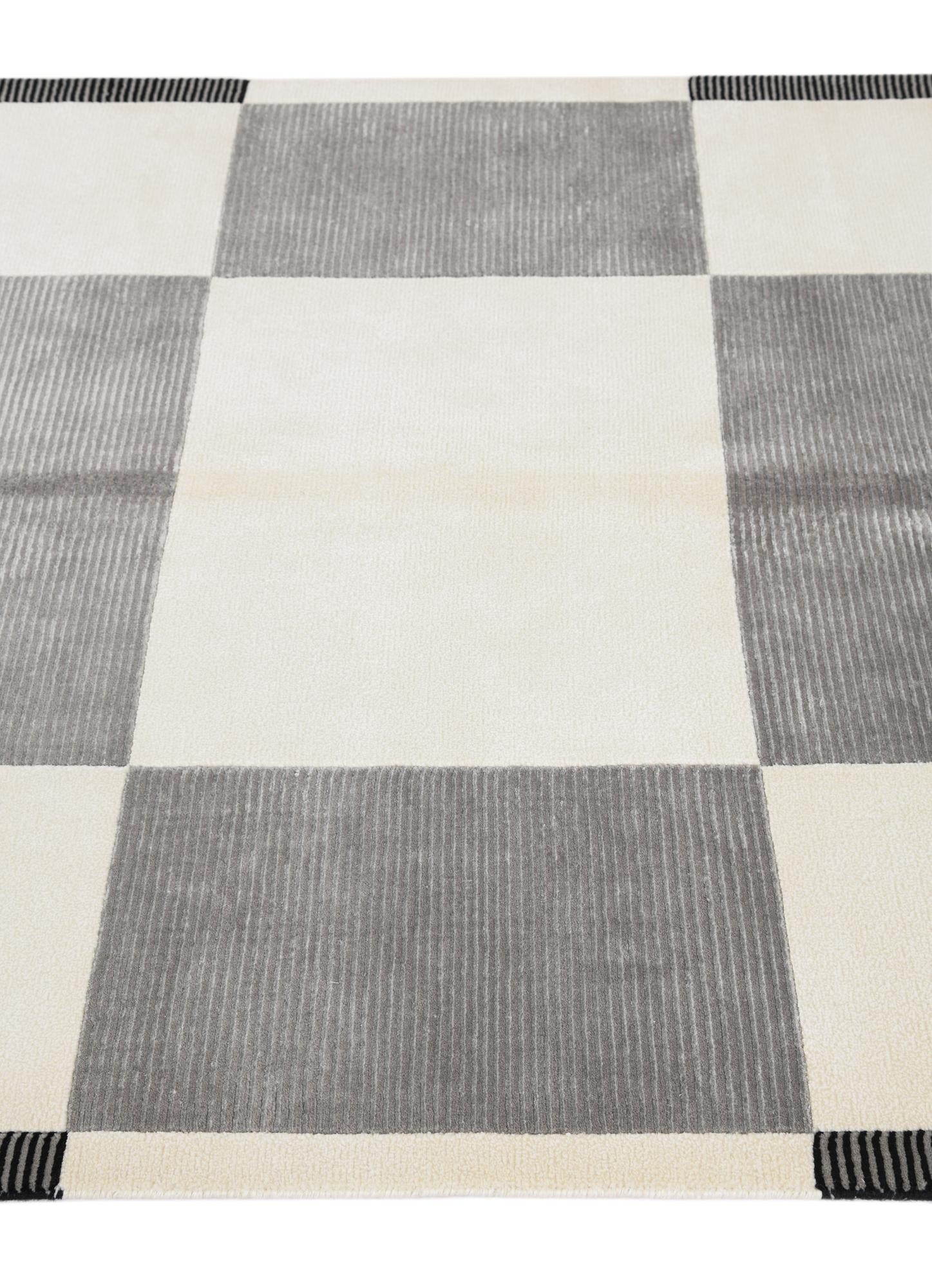4' 11 x 6' 8 Hand Knotted Darya Wool Rug