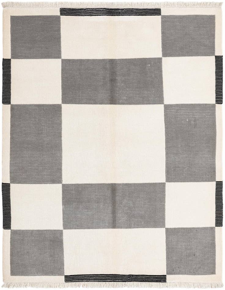 Detail image of 4' 11 x 6' 8 Hand Knotted Darya Wool Rug