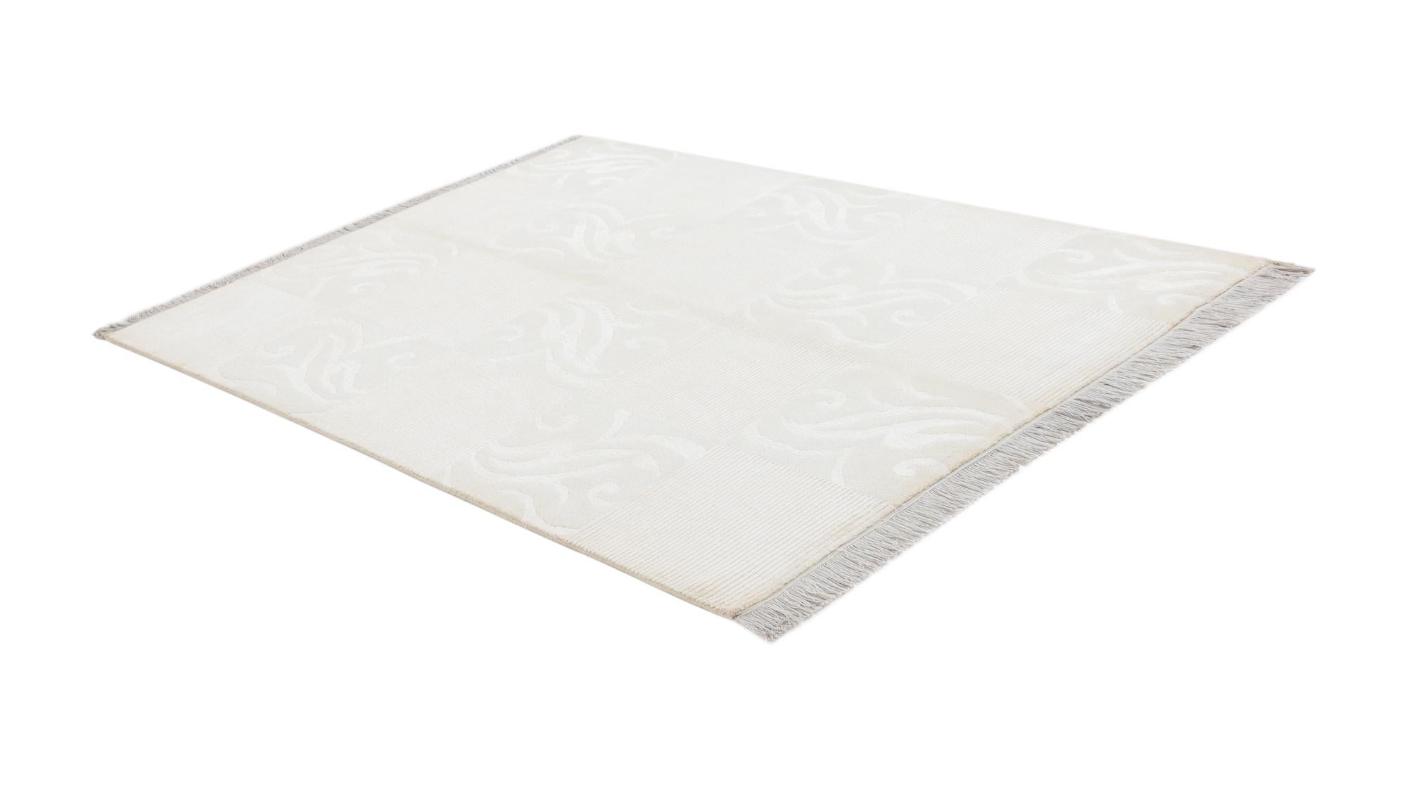 4' 9 x 6' 9 Hand Knotted Darya Wool Rug
