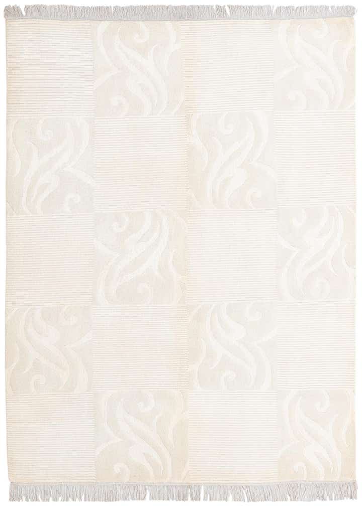 4' 9 x 6' 9 Hand Knotted Darya Wool Rug