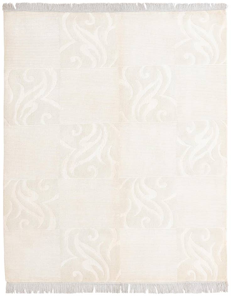 Detail image of 4' 9 x 6' 9 Hand Knotted Darya Wool Rug