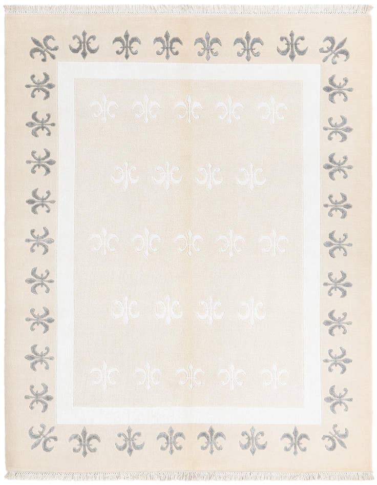 Detail image of 4' 11 x 6' 7 Hand Knotted Darya Wool Rug