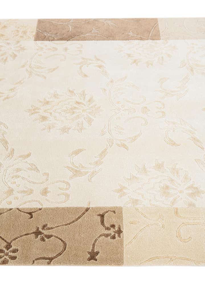 4' 7 x 6' 9 Hand Knotted Darya Wool Rug