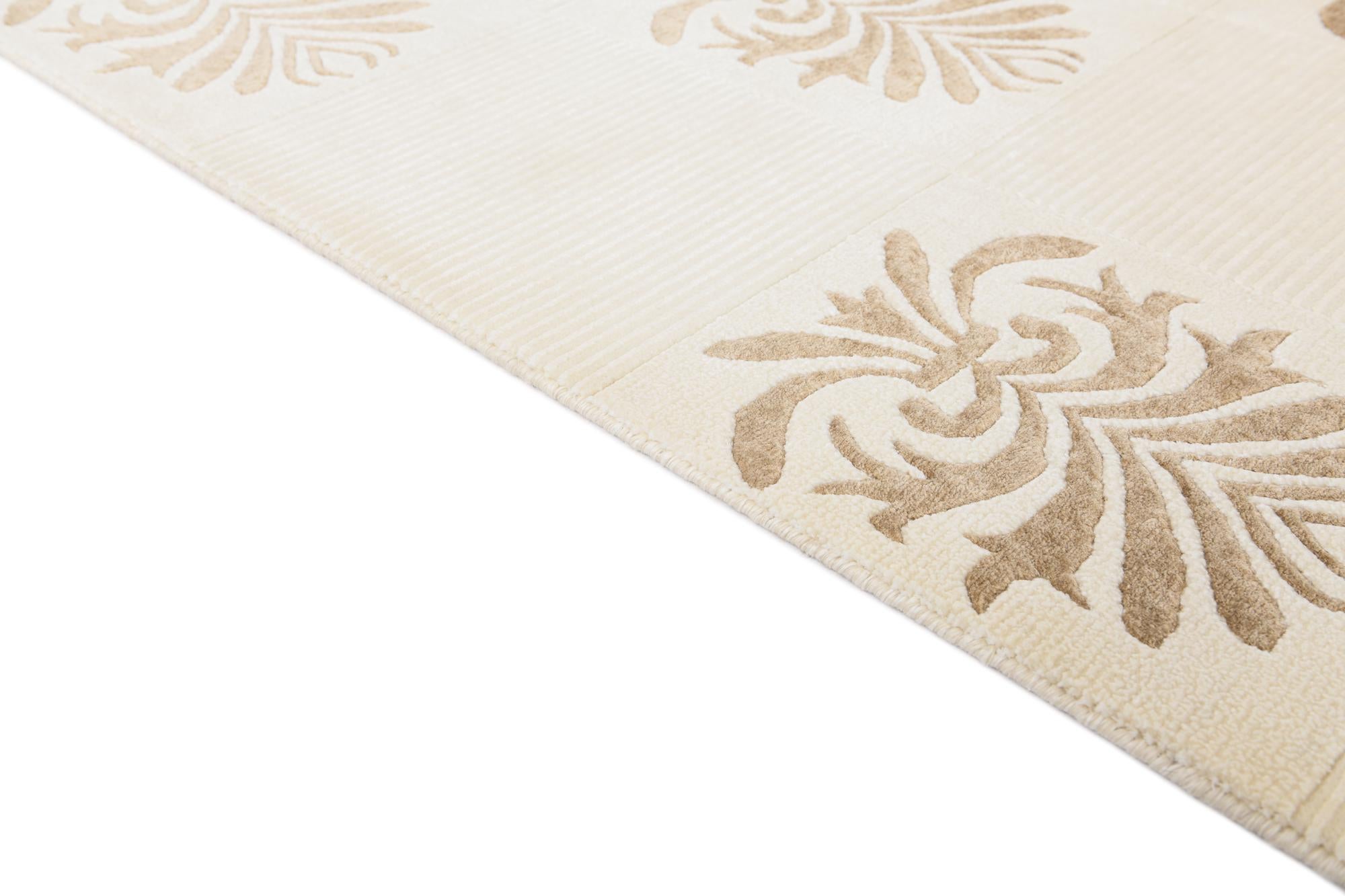 4' 11 x 6' 9 Hand Knotted Darya Wool Rug