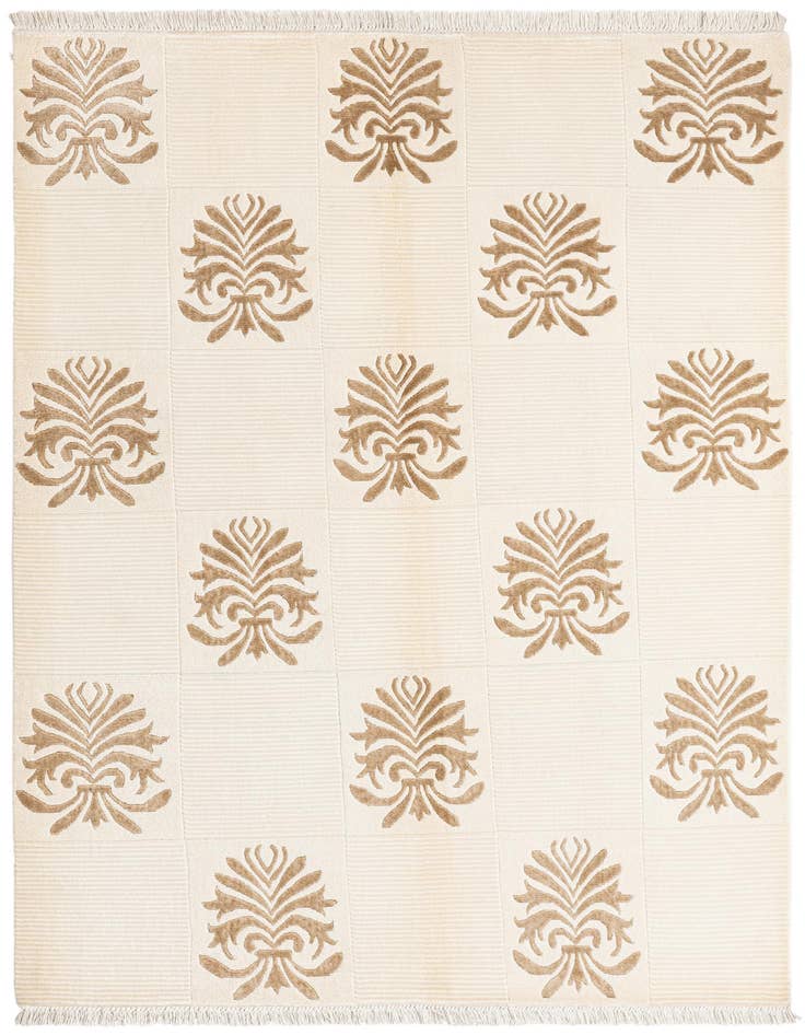 Detail image of 4' 11 x 6' 9 Hand Knotted Darya Wool Rug