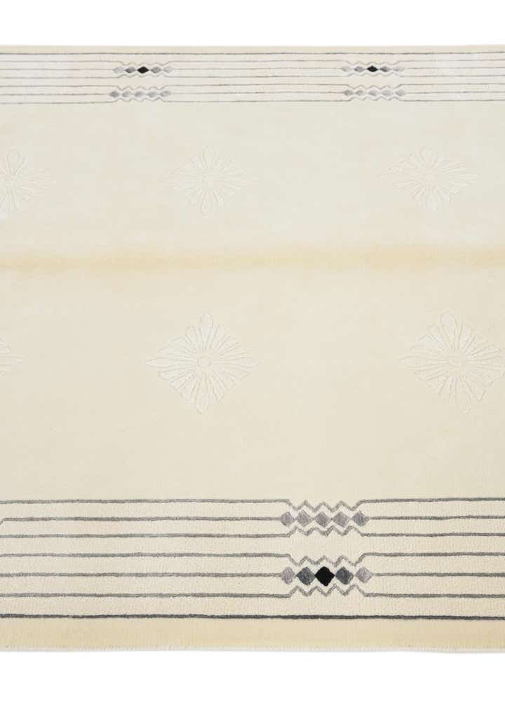 4' 8 x 6' 9 Hand Knotted Darya Wool Rug