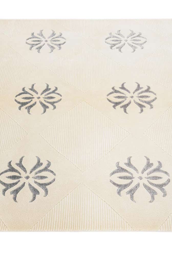 4' 7 x 6' 9 Hand Knotted Darya Wool Rug