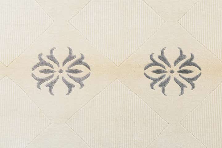 4' 7 x 6' 9 Hand Knotted Darya Wool Rug