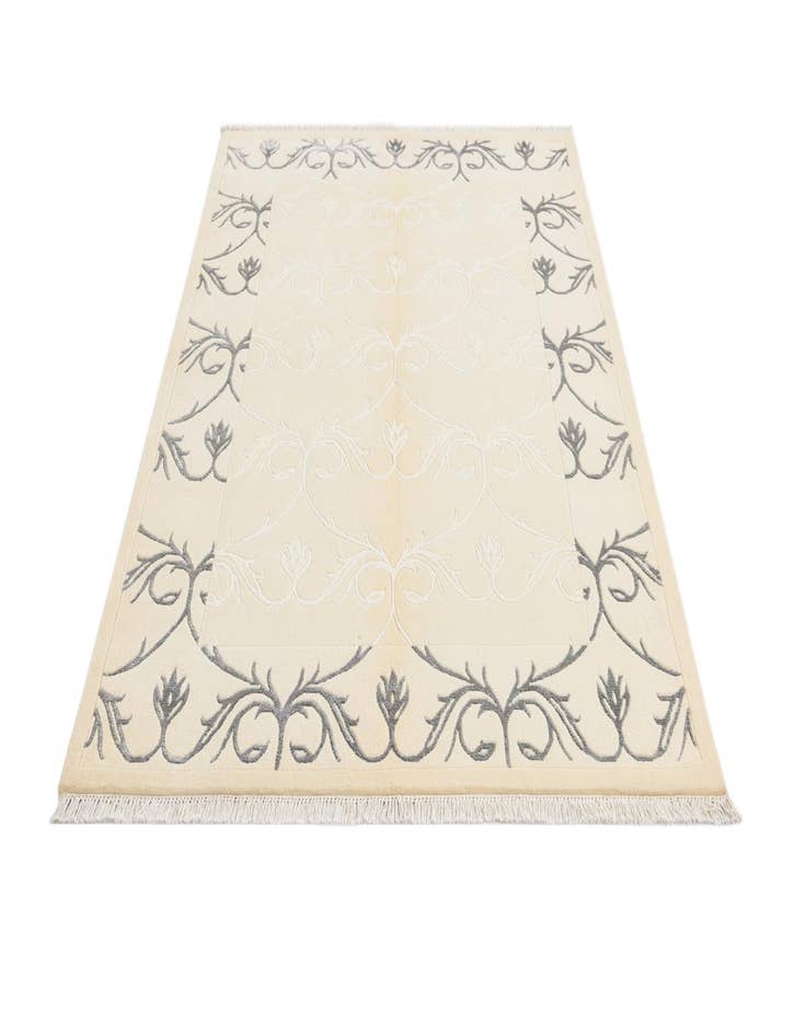 Detail image of 4' 11 x 6' 8  Hand Knotted Darya Wool Rug