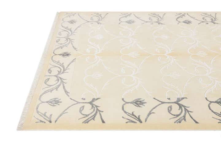 4' 11 x 6' 8 Hand Knotted Darya Wool Rug