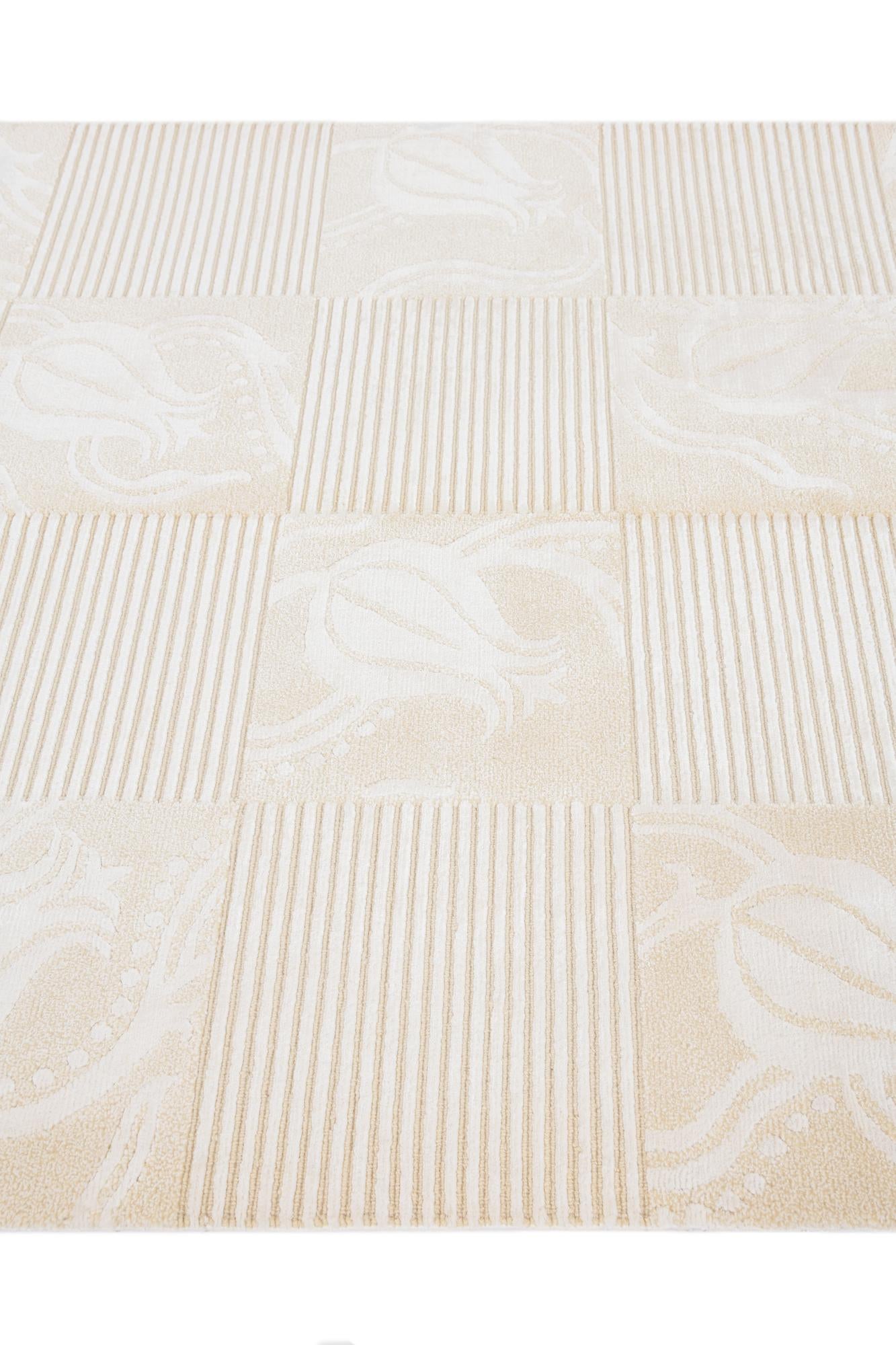 5' 1 x 6' 5 Hand Knotted Darya Wool Rug