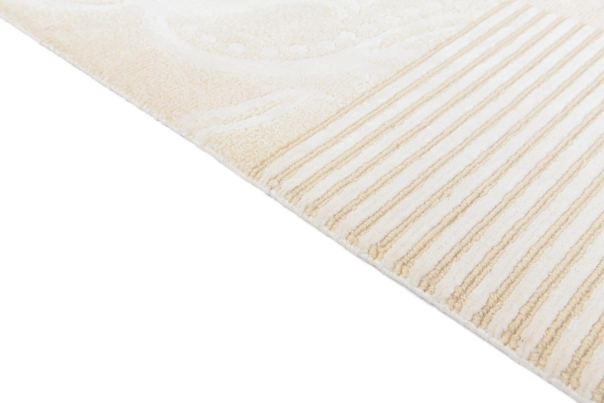 5' 1 x 6' 5 Hand Knotted Darya Wool Rug