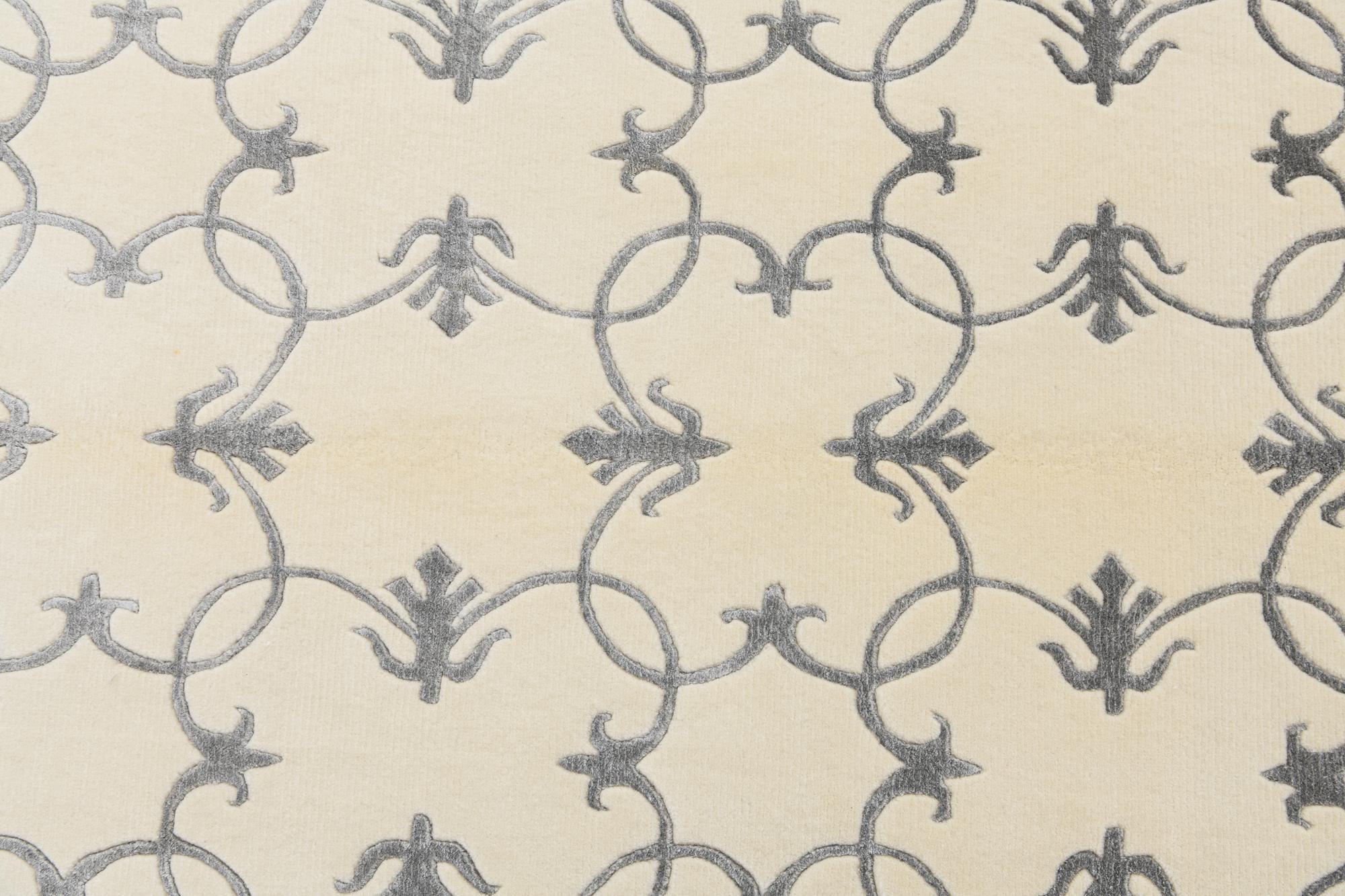 4' 8 x 6' 7 Hand Knotted Darya Wool Rug