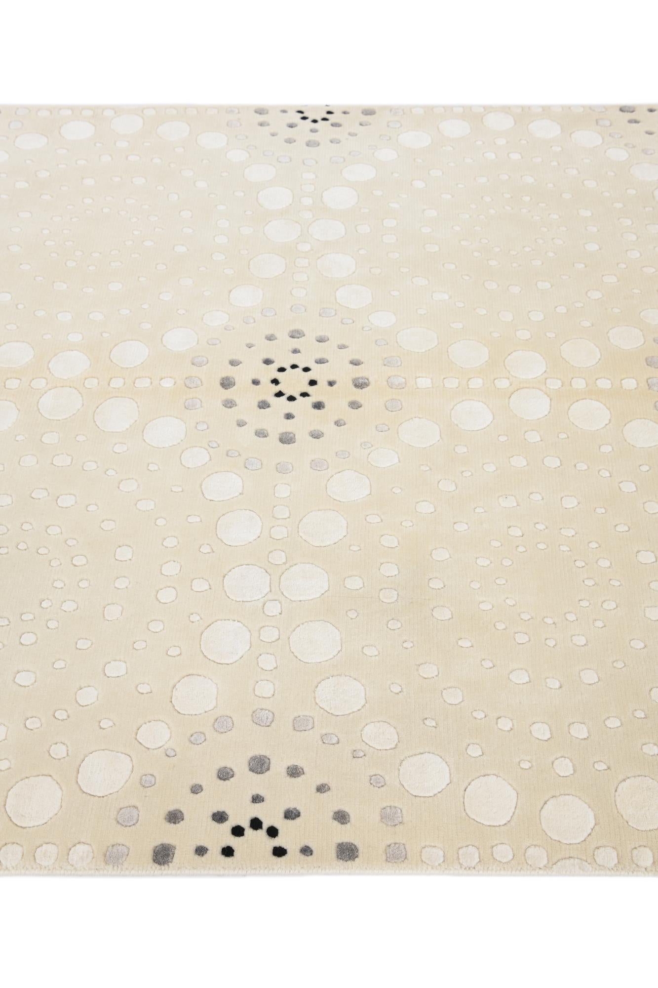 4' 7 x 6' 9 Hand Knotted Darya Wool Rug