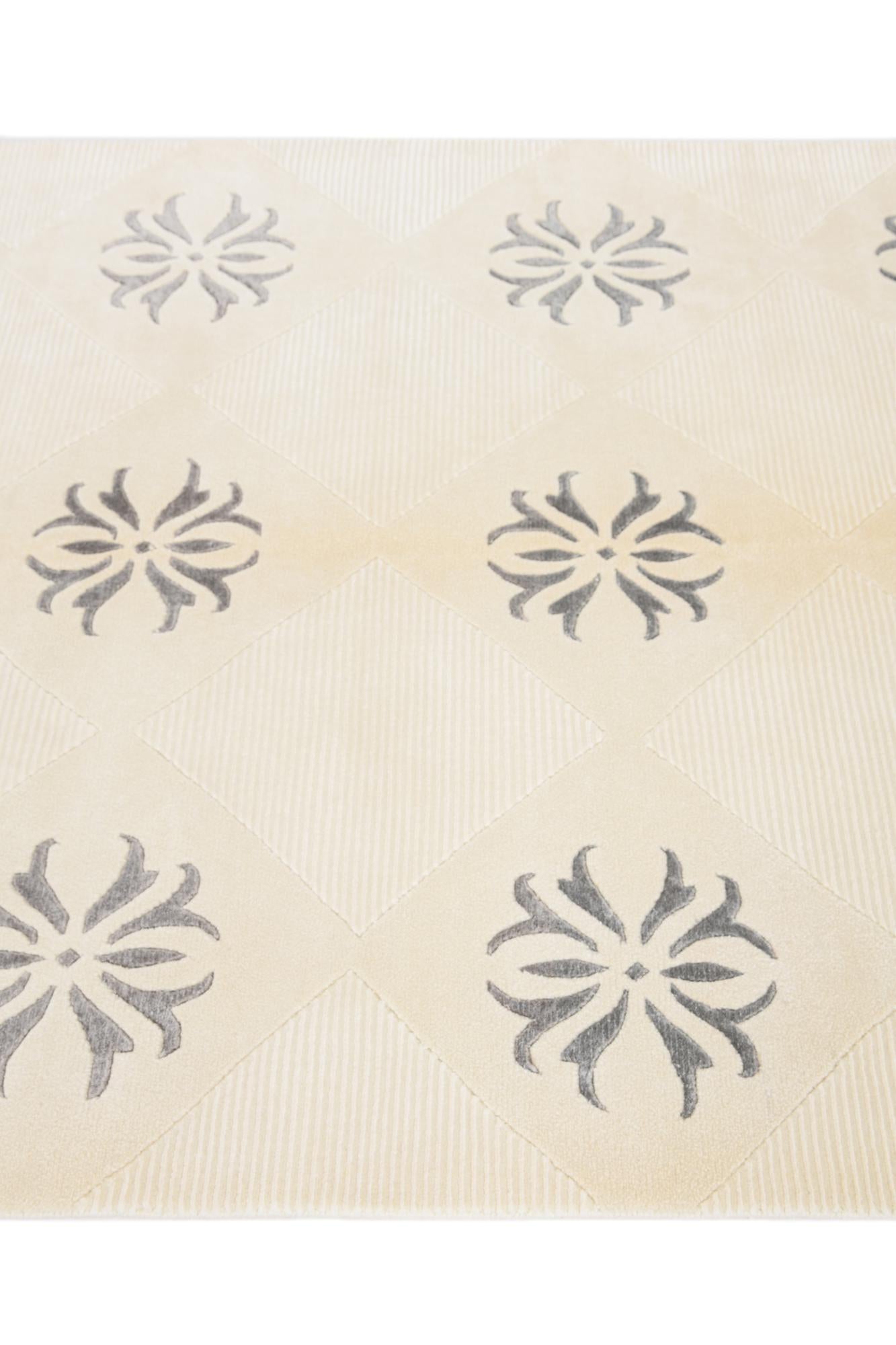 4' 7 x 6' 7 Hand Knotted Darya Wool Rug