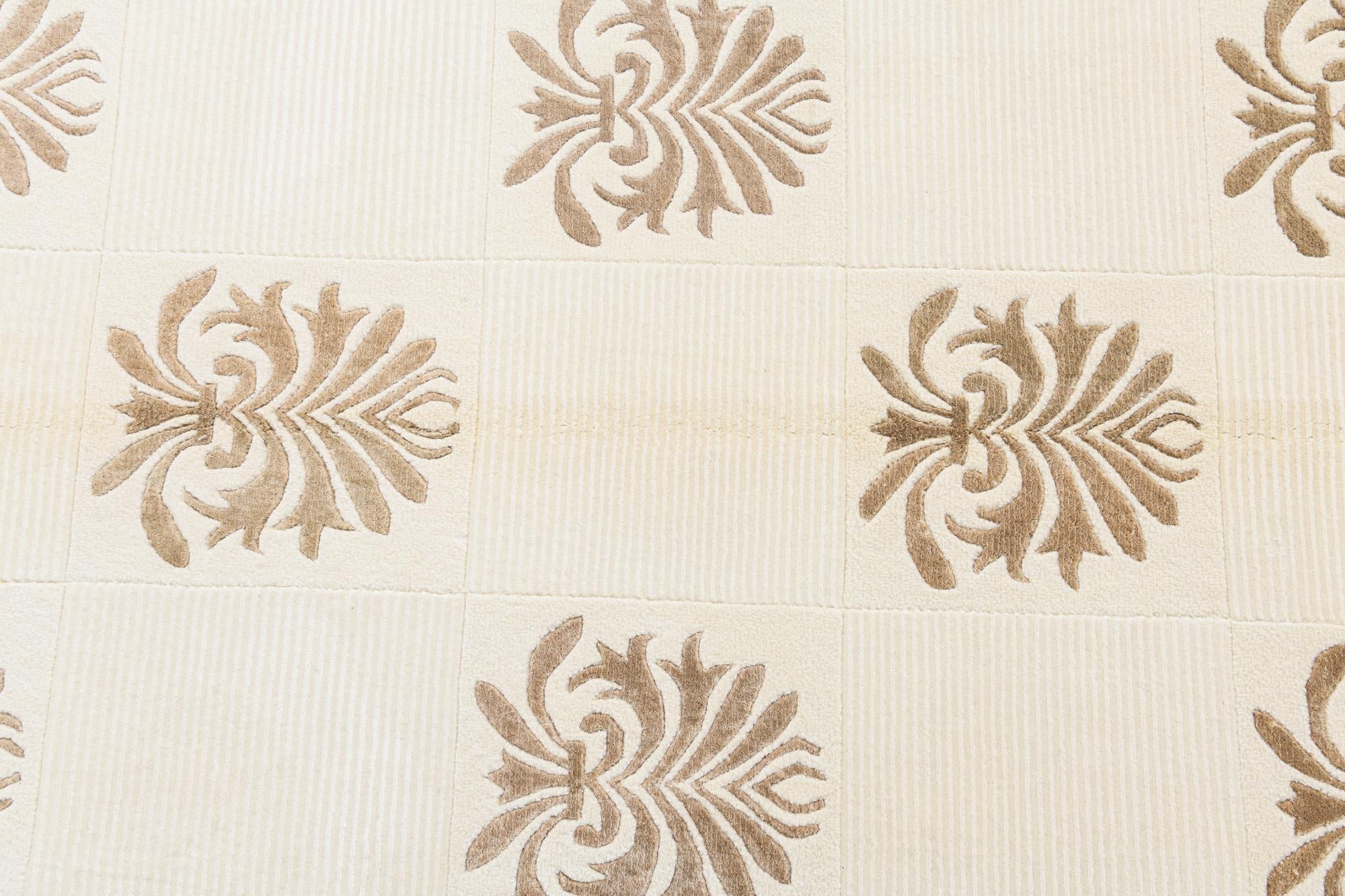 5' x 6' 7 Hand Knotted Darya Wool Rug