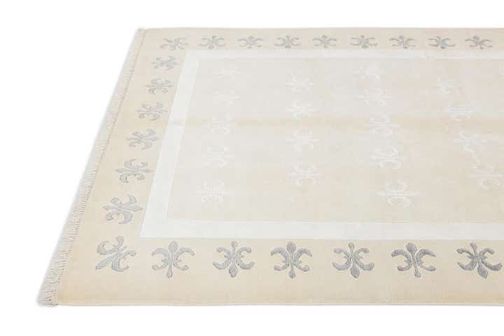 4' 11 x 6' 9 Hand Knotted Darya Wool Rug