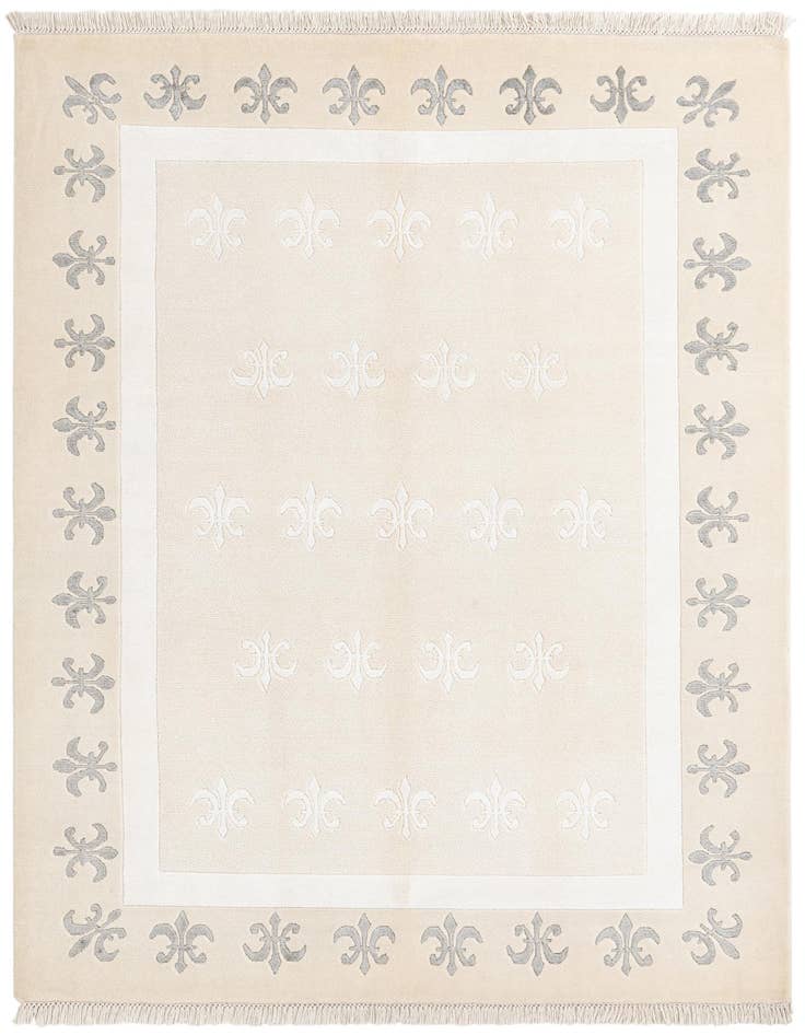 Detail image of 4' 11 x 6' 9 Hand Knotted Darya Wool Rug