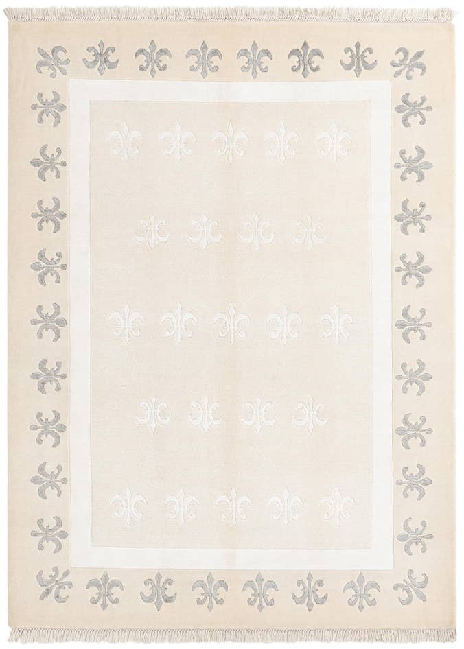 Detail image of 4' 11 x 6' 9 Hand Knotted Darya Wool Rug