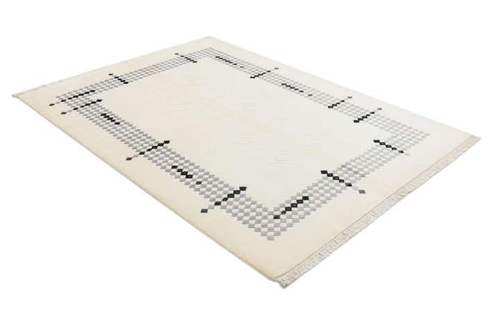 4' 10 x 6' 7 Hand Knotted Darya Wool Rug