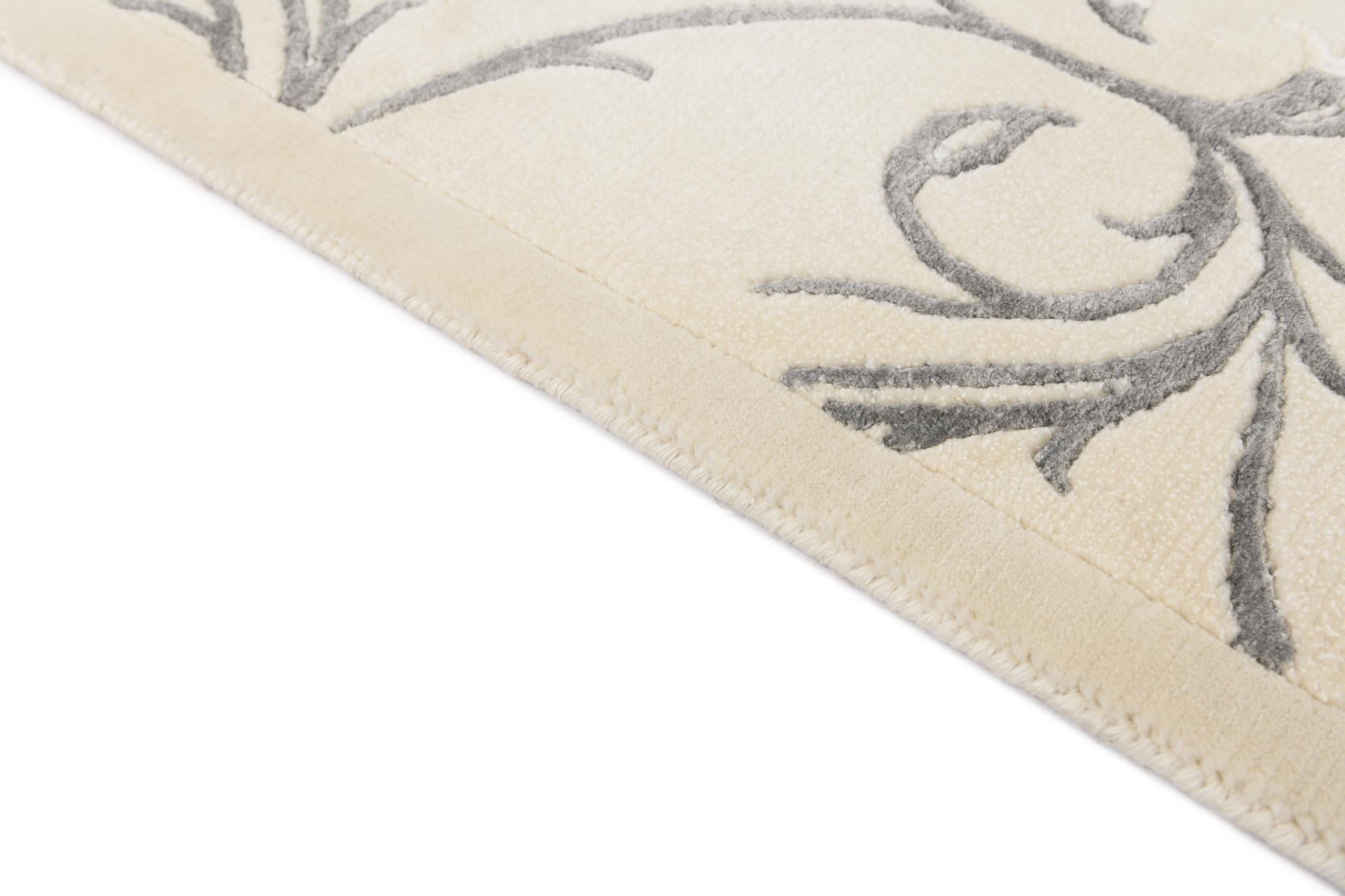 4' 11 x 6' 9 Hand Knotted Darya Wool Rug