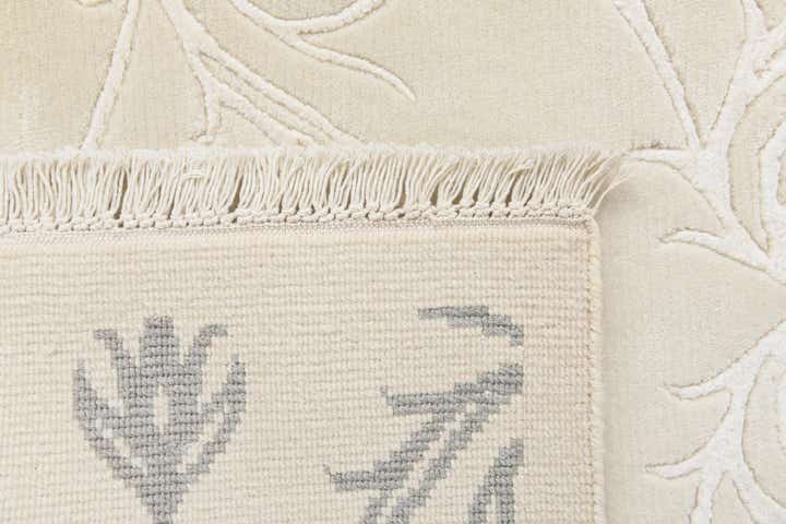 4' 11 x 6' 9 Hand Knotted Darya Wool Rug