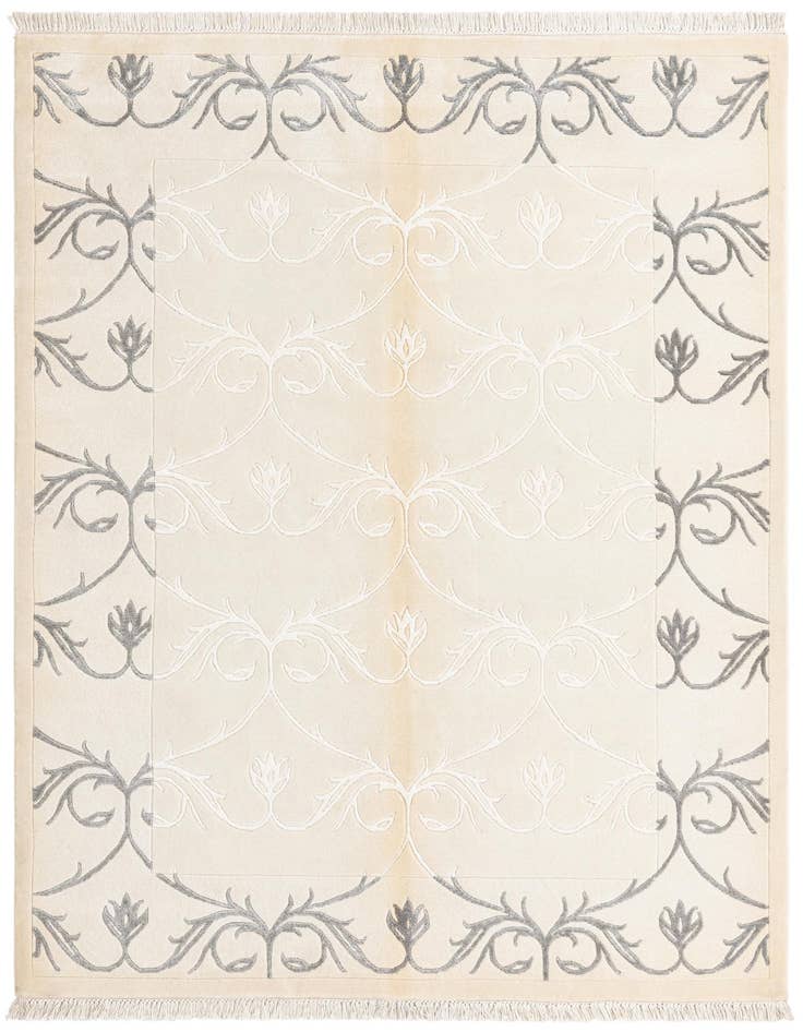 Detail image of 4' 11 x 6' 9 Hand Knotted Darya Wool Rug