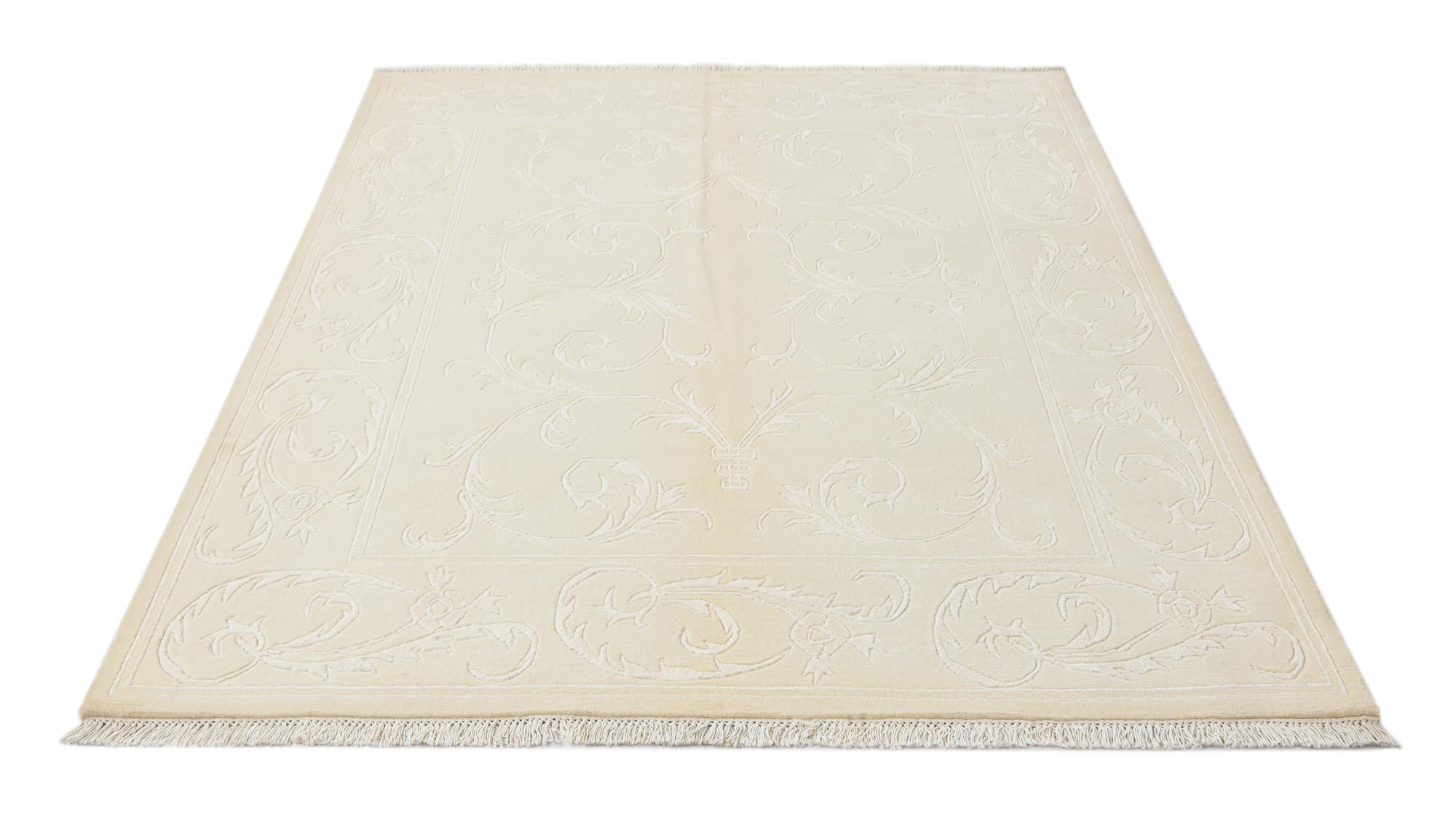5' x 6' 8 Hand Knotted Darya Wool Rug