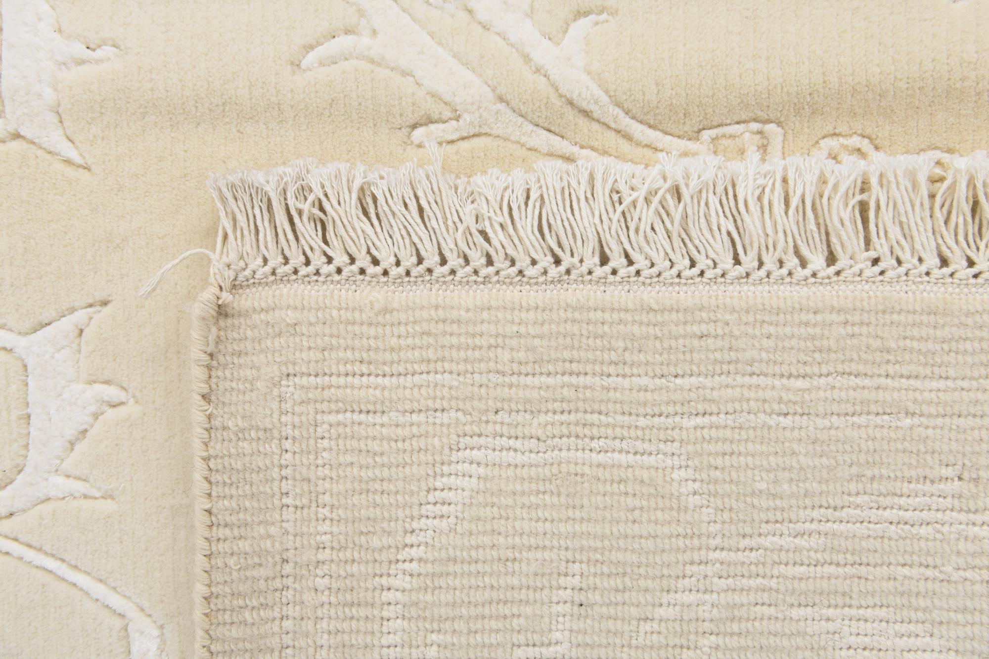 5' x 6' 8 Hand Knotted Darya Wool Rug