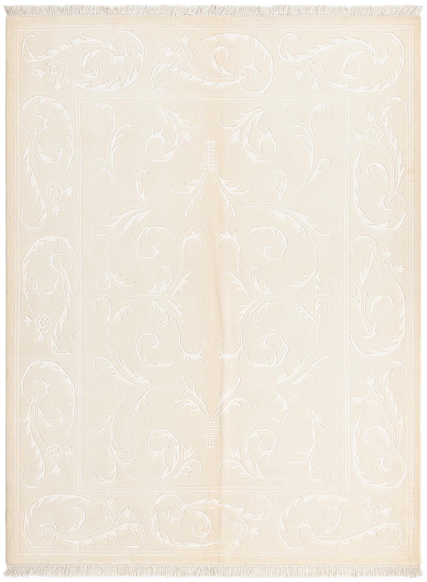 5' x 6' 8 Hand Knotted Darya Wool Rug