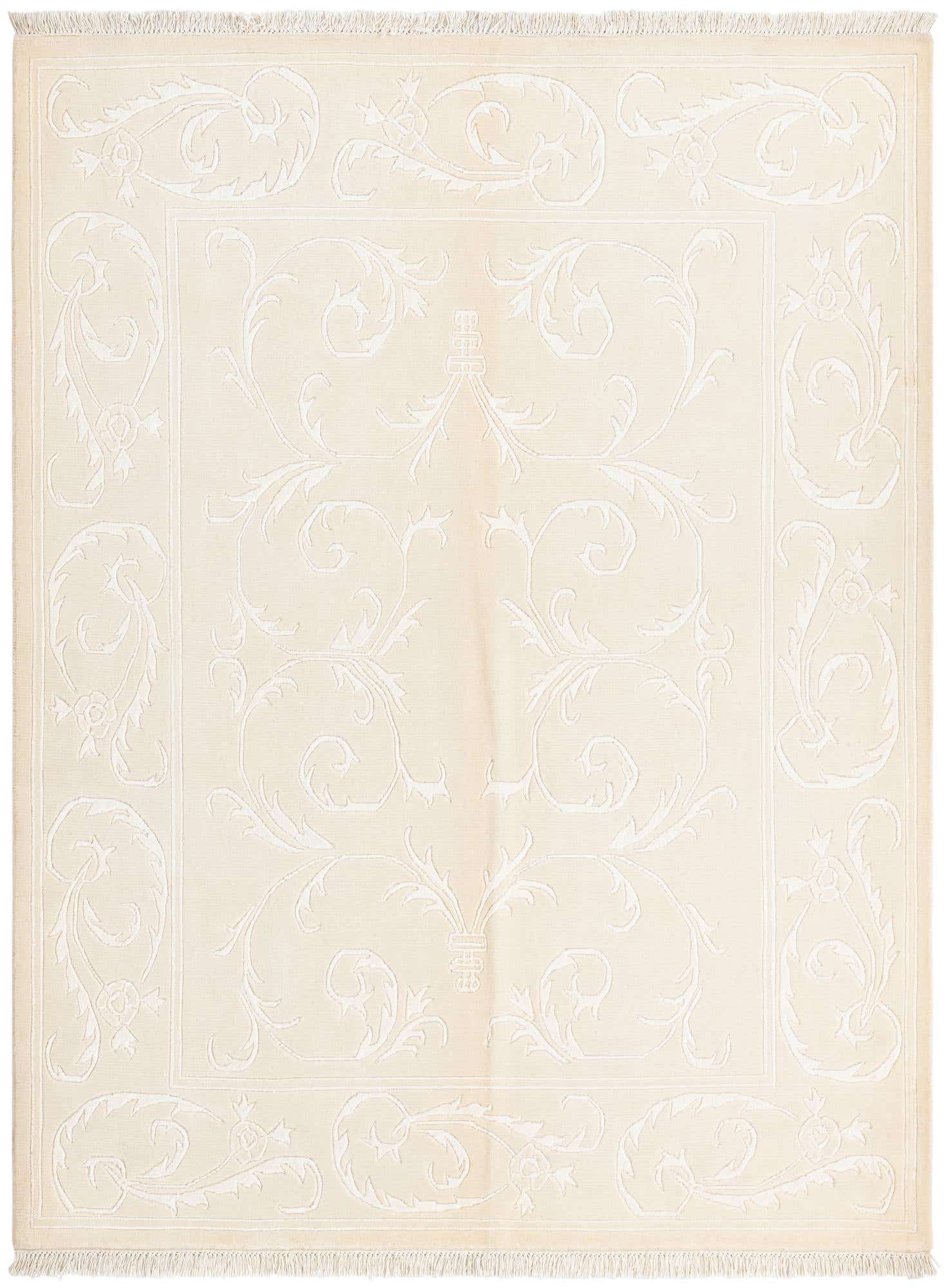 5' x 6' 8 Hand Knotted Darya Wool Rug