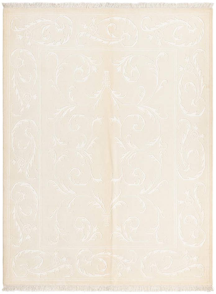 Detail image of 5' x 6' 8 Hand Knotted Darya Wool Rug