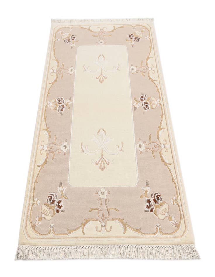 Detail image of 3' x 4' 11  Hand Knotted Darya Wool Rug