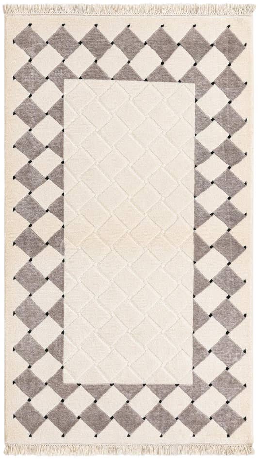 Detail image of 2' 11 x 5' 1 Hand Knotted Darya Wool Rug