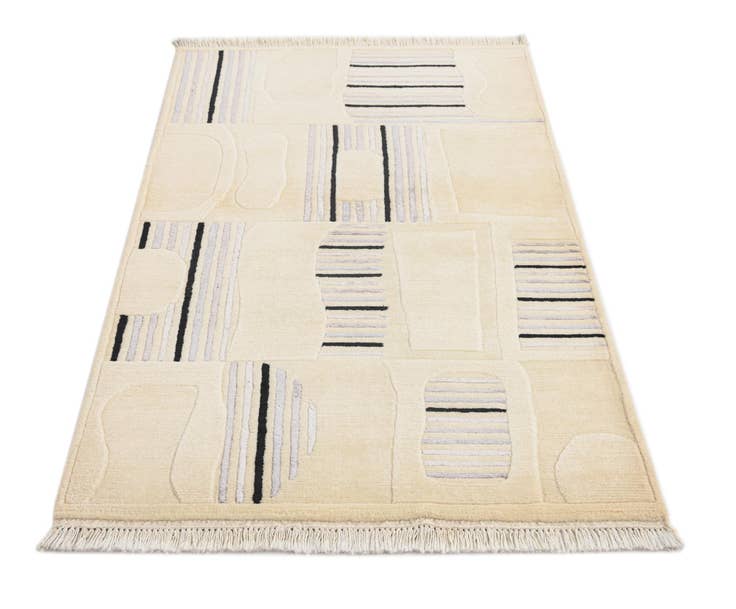 Detail image of 3' x 5' Hand Knotted Darya Wool Rug