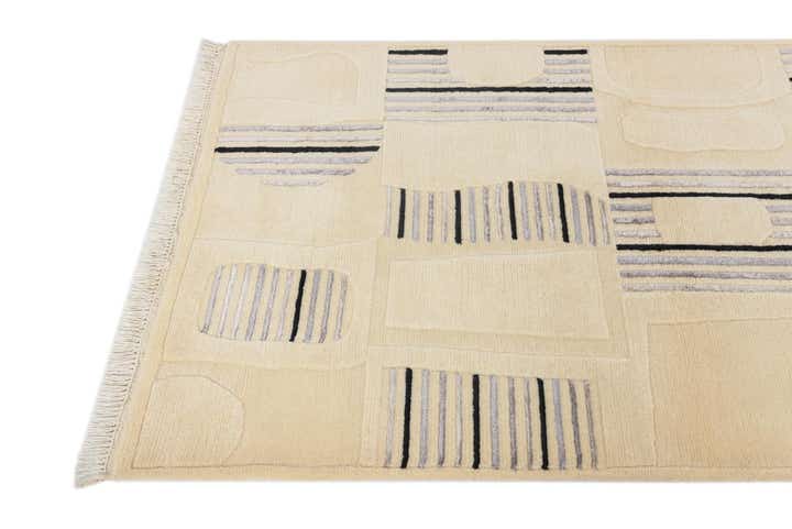 3' x 5' Hand Knotted Darya Wool Rug