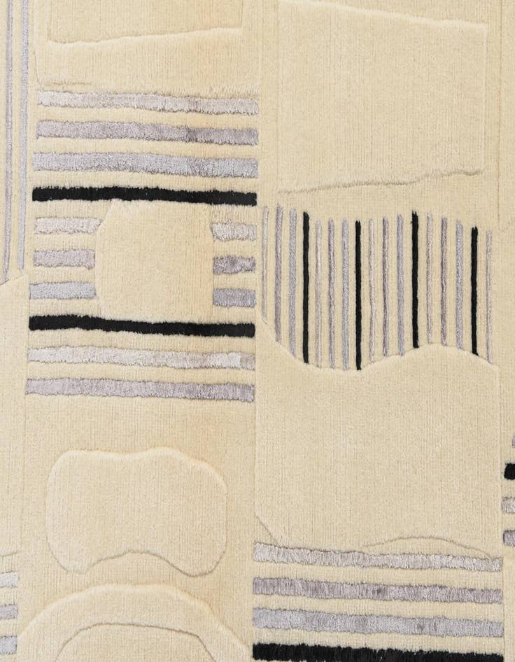 Detail image of 3' x 5'  Hand Knotted Darya Wool Rug