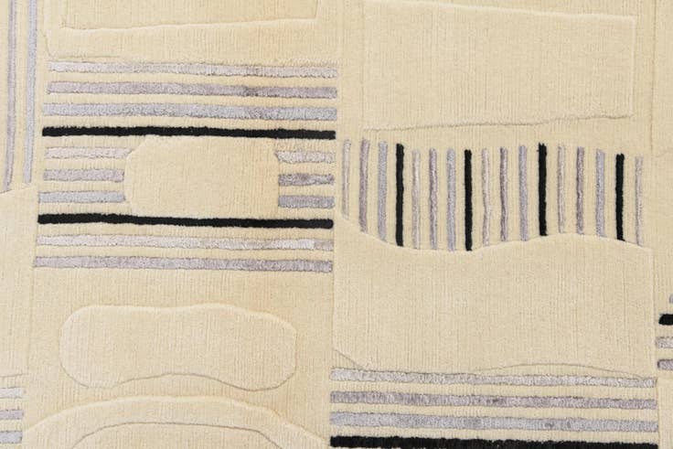 Detail image of 3' x 5' Hand Knotted Darya Wool Rug