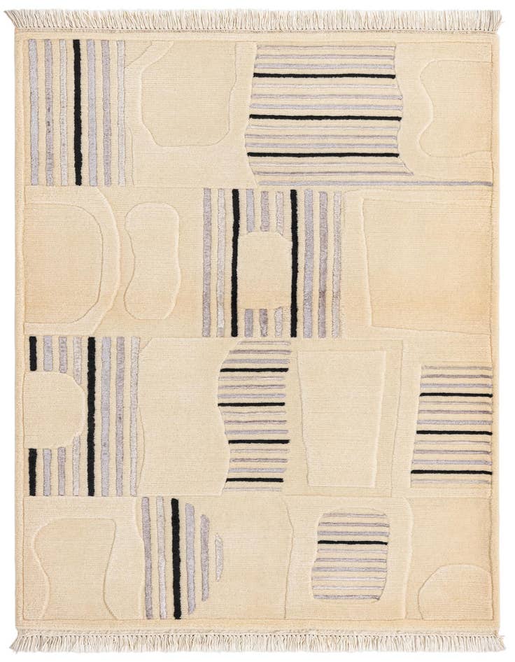 Detail image of 3' x 5' Hand Knotted Darya Wool Rug