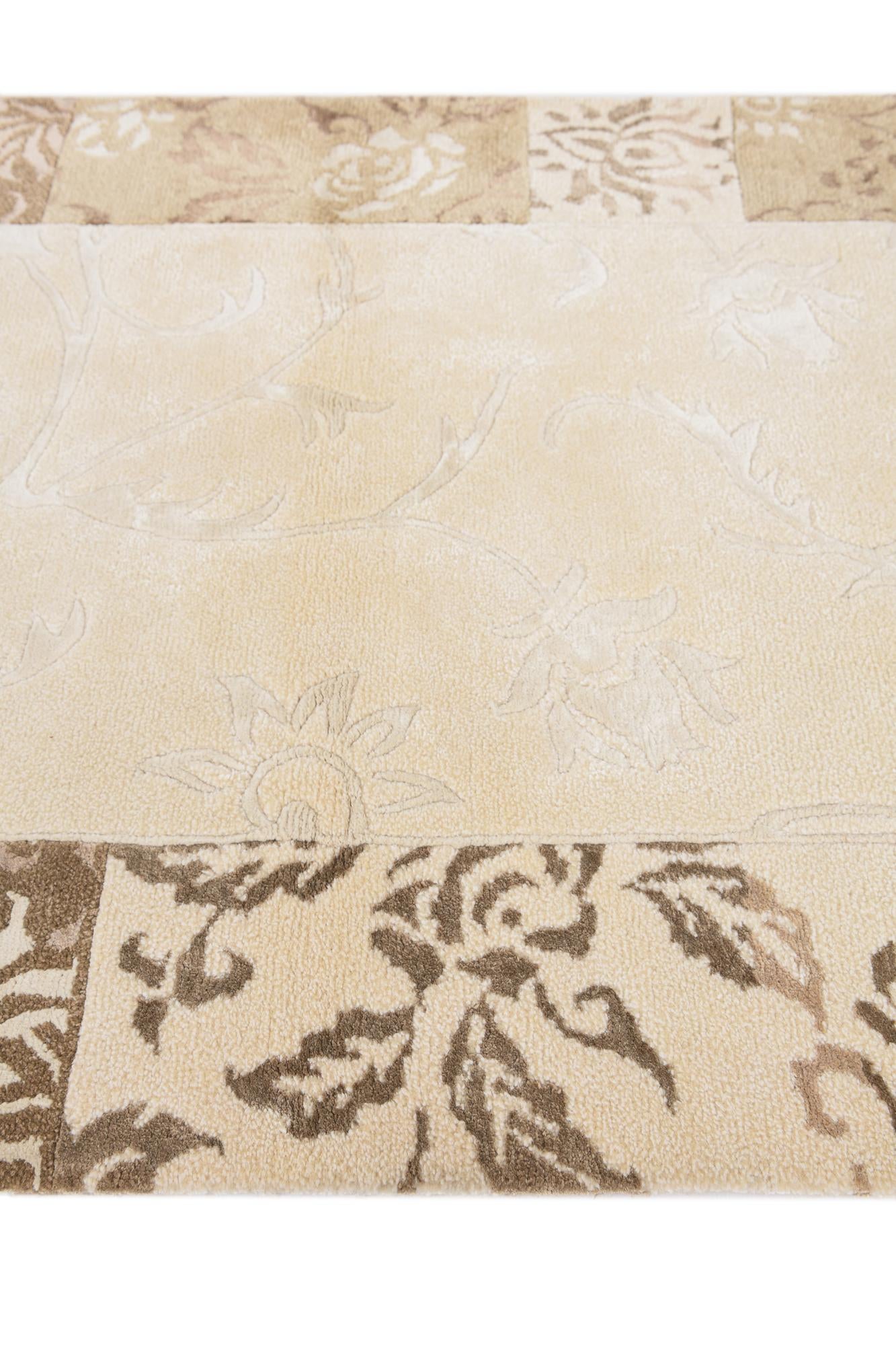 3' 1 x 4' 10 Hand Knotted Darya Wool Rug